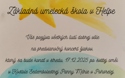 Pozvánka na koncert